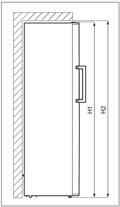 ELECTROLUX LUT1AE32W - LUT1AE32W - Abmessungen - 1
