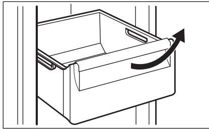 ELECTROLUX LUT1AE32W - LUT1AE32W - Removing and installing the freezer drawers - 1