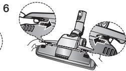 SAMSUNG VC07F60WNUR/EF - VC07F60WNUR/EF - Четка со 2 позиции - 9