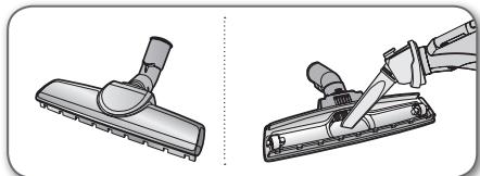 SAMSUNG VC07F60WNUR/EF - VC07F60WNUR/EF - Velký kartáč na parkety (volitelný) - 1