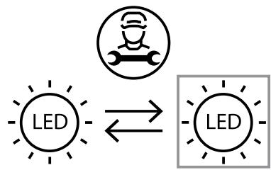 VALBERG CIH 90 EGK 302C  -  CIH 90 EGK 302C - Cambio de la bombilla - 1