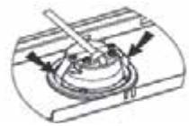 VALBERG CIH 90 EGK 302C  -  CIH 90 EGK 302C - Sustitución de la bombilla - 2