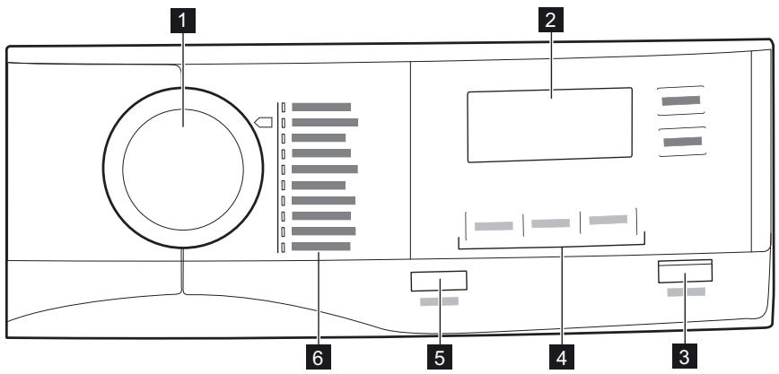 AEG TR78L34B - PANNEAU DE COMMANDE - 1