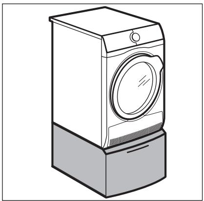 AEG TR78L34B - Socle avec tiroir - 1