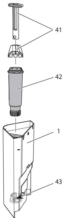 MELITTA VARIANZA CS - Uso del filtró dell'acqua - 1