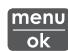 MELITTA VARIANZA CS - Calling up the menu and confirming the selection - 1