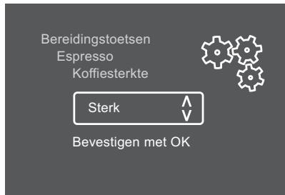 MELITTA VARIANZA CS - Navigeren in het menu - 1