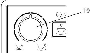 MELITTA AVANZA - Koffiehoeveelheid instellen - 1