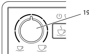 MELITTA AVANZA - Ajustar la cantidad de café - 1