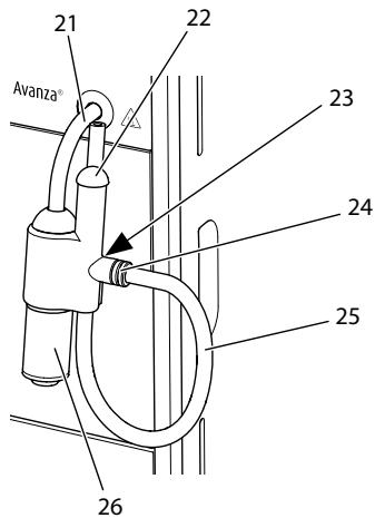 MELITTA AVANZA - Componenti del cappuccinatore - 1