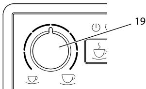 MELITTA AVANZA - Impostazione della quantità di caffe - 1