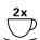 MELITTA AVANZA - Zobrazení Funkce - 1