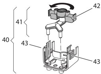 MELITTA CAFFEO BARISTA TS - Converting the connection for the milk hose (depending on the model) - 2