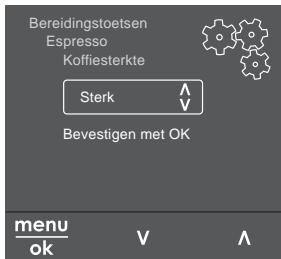 MELITTA CAFFEO BARISTA TS - Navigeren in het menu - 1
