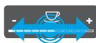 MELITTA CAFFEO BARISTA TS - Op de slider drukken - 1