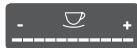 MELITTA CAFFEO BARISTA TS - Modification des réglages de la boisson pendant la préparation - 1