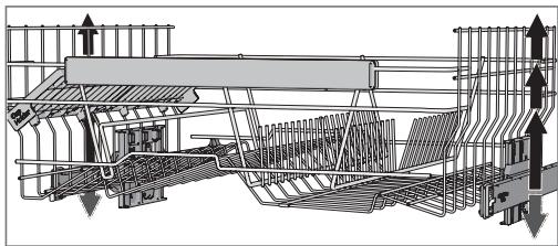 GORENJE GV66261 - Raising and lowering the upper basket - 1
