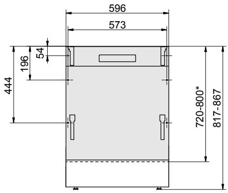 GORENJE GV66261 - Front panel - 1
