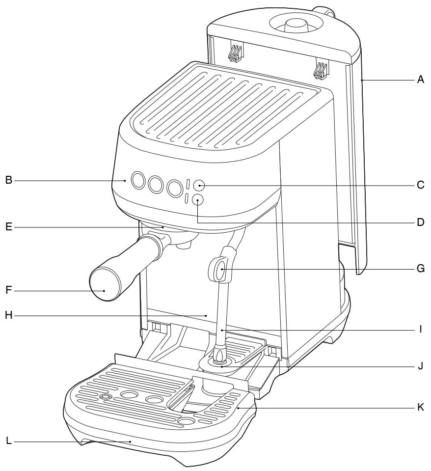 SAGE APPLIANCES BAMBINO - SOLO PARA USO DOMÉSTICO GUARDA ESTAS INSTRUCCIONES - 1