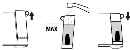 SAGE APPLIANCES BAMBINO - FILLING THE WATER TANK - 1