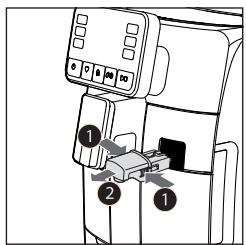 GAGGIA CADORNA PRESTIGE - Manual rinse cycle - 4