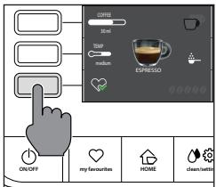 GAGGIA CADORNA PRESTIGE - Aanpassing van de dranken - 5