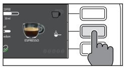 GAGGIA CADORNA PRESTIGE - Manual rinse cycle - 2