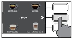 GAGGIA CADORNA PRESTIGE - Manual rinse cycle - 1