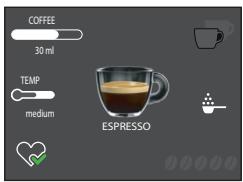 GAGGIA CADORNA PRESTIGE - Indywidualne ustawientia napojów i tworzenie profili - 1