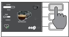 GAGGIA CADORNA PRESTIGE - Aanpassing van de dranken - 2