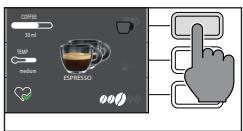 GAGGIA CADORNA PRESTIGE - Brewing coffee from whole coffee beans - 3