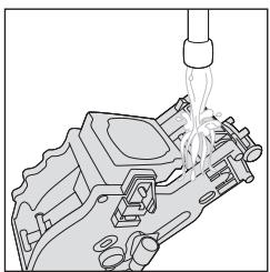 GAGGIA CADORNA PRESTIGE - Cleaning the brew group under running water - 1