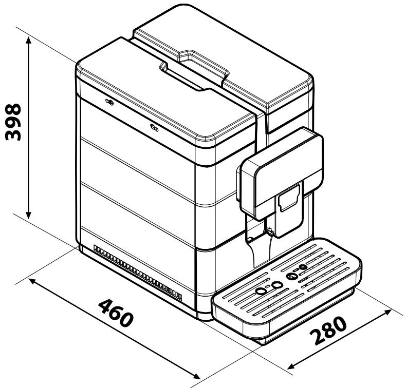 SAECO ROYAL OTC - Données techniques - 1