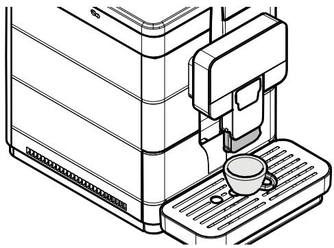 SAECO ROYAL OTC - Réglage des produits dans la tasse - 1
