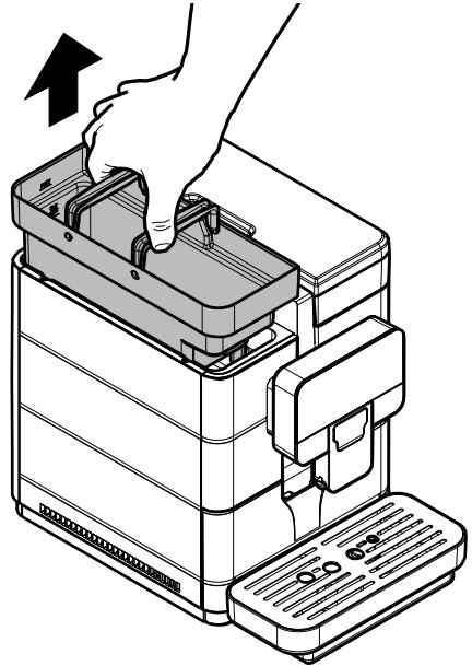 SAECO ROYAL OTC - Nettoyer le réservoir d'eau - 2