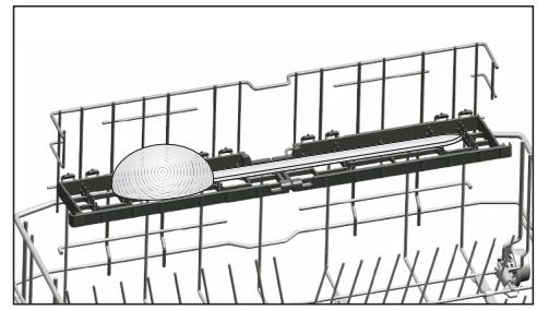 GRUNDIG GNVP4631B - Support multifonction/à hauteur ajustable du panier inférieur - 2
