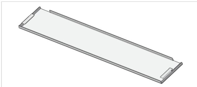 ASKO DBI2348IB.B - Dishwasher toe kick - 1