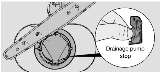 ASKO DBI2348IB.B - Unblocking the drainage pump - 1