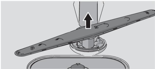 ASKO DBI2348IB.B - Lower spray arm - 1