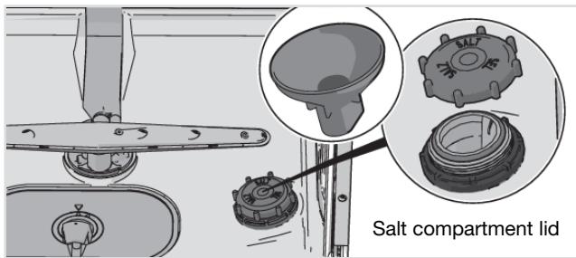 ASKO DBI2348IB.B - Top up salt - 1