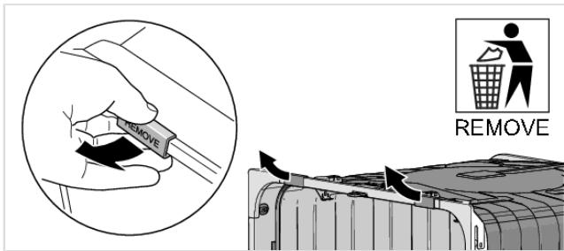 ASKO DBI2348IB.B - Transport protection for the door - 1