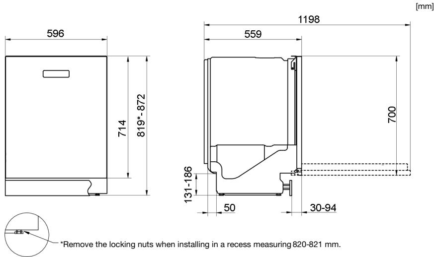 ASKO DBI2348IB.B - Unblocking the inlet hose filter - 2