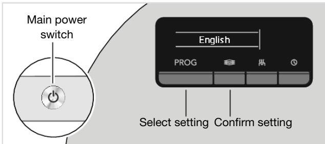 ASKO DBI2348IB.B - Basic settings - 1