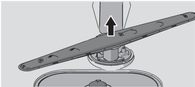 ASKO DBI644MIB.S/1 - Lower spray arm - 1