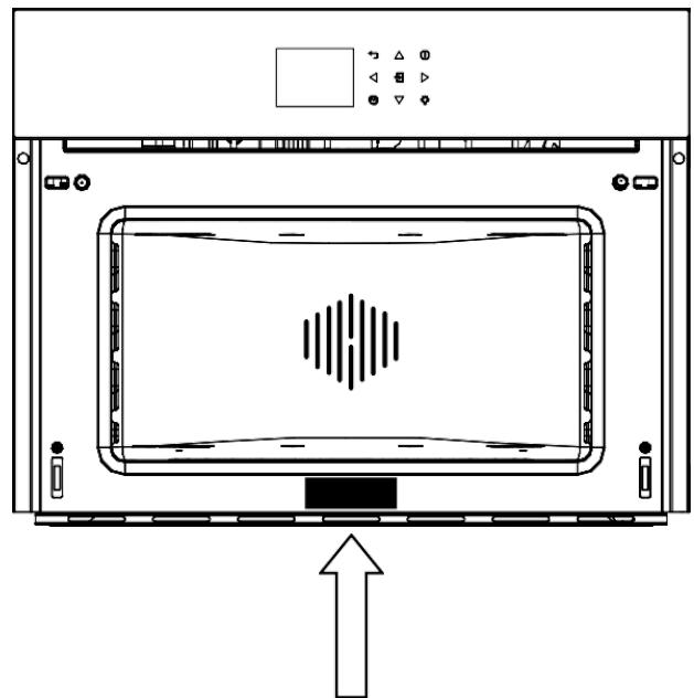HAIER HWO45NM6OXB1  -  HWO45NM6OXB1 - MIEJSCE TABLICZKI Z NUMEREM SERYJNYM - 1