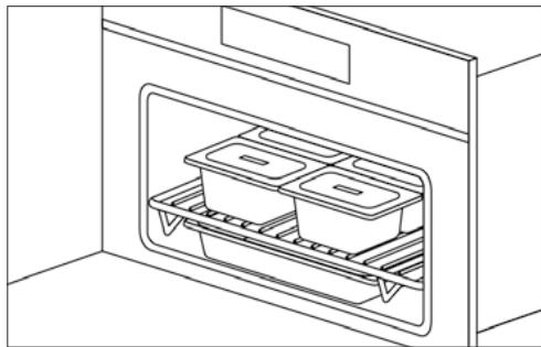 HAIER HWO45NM6OXB1  -  HWO45NM6OXB1 - UTILIZZO DEL VASSOIO TRAFORATO - 2