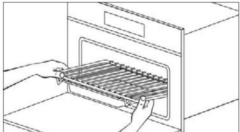 HAIER HWO45NM6OXB1  -  HWO45NM6OXB1 - VERWENDUNG DES FLACHEN GRILLROSTS - 1