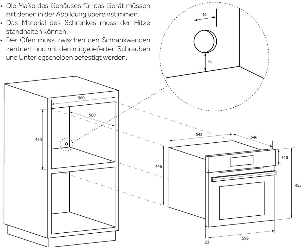 HAIER HWO45NM6OXB1  -  HWO45NM6OXB1 - EINBAU DES OFENS IN DIE KUCHENZEILE - 1