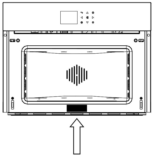HAIER HWO45NM6OXB1  -  HWO45NM6OXB1 - SERIAL TAG LOCATION: - 1