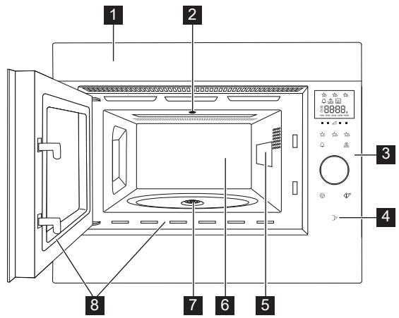 AEG MBE2658SEM - MBE2658SEB - MBE2658SEM - Mikrolaineahi - 1